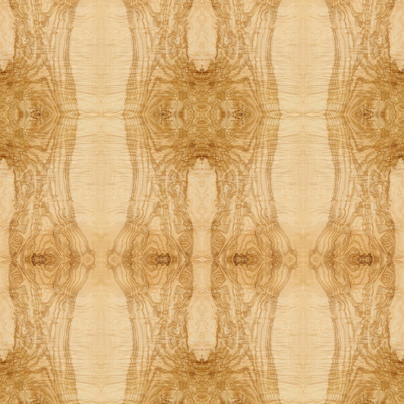Verlängerte Größen-Fantasie natürlicher Ash Burl Oliver Wood Veneer Book Match, der für Hotel-Dekoration ISO verstärkt