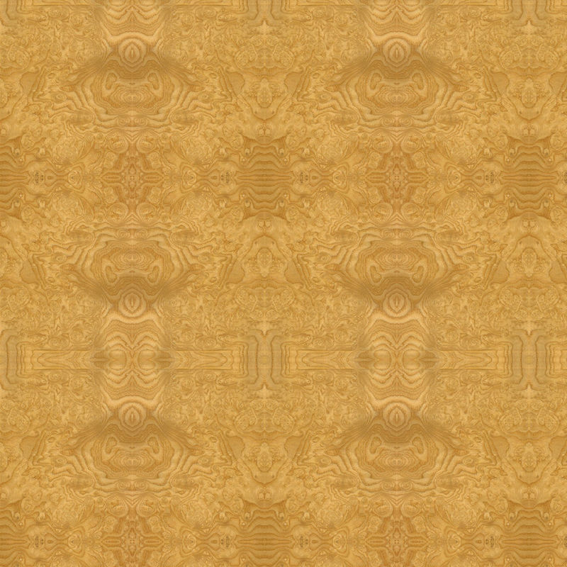 Verlängert sortieren Sie die 2745mm gegenübergestellte natürliche Ash Burl Wood Veneer Paint Free-Platten-Hand, die für Hotel-Dekoration verstärkt