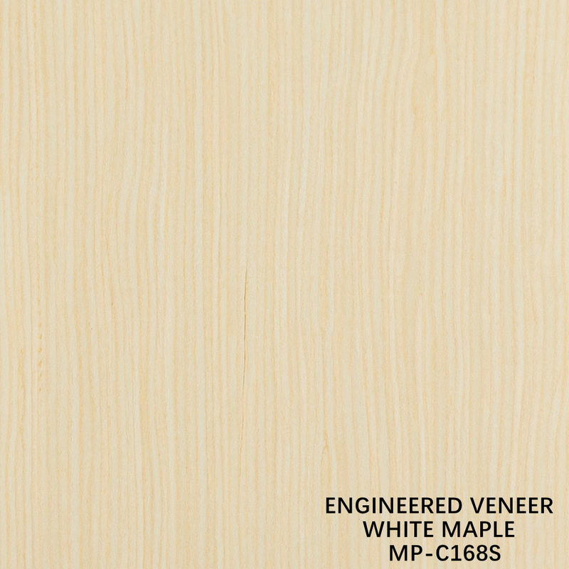 Fancy wieder zusammengesetzte Holz Veneer Weiß Ahorn 168S Gerade Korn für den Innenraum des Autos