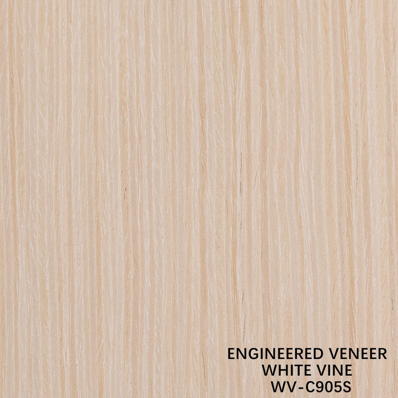 Wiederhergestellte Dekorationsholzplatten aus technischer Herstellung Veneer White Vine 905S 0,5 mm
