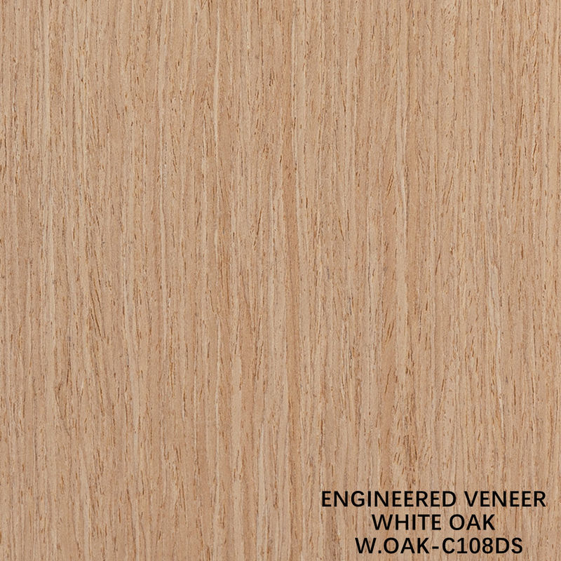Hochwertige Holzfurnierschichten Weiße Eiche 108DS Verlängert 2500-3100mm zur Dekoration
