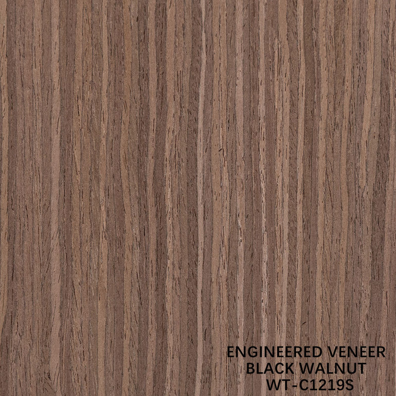 3100 mm Verlängerte Größe Walnussholz Veneer Viertel Schnitt Gerade Korn Für Tür Haut