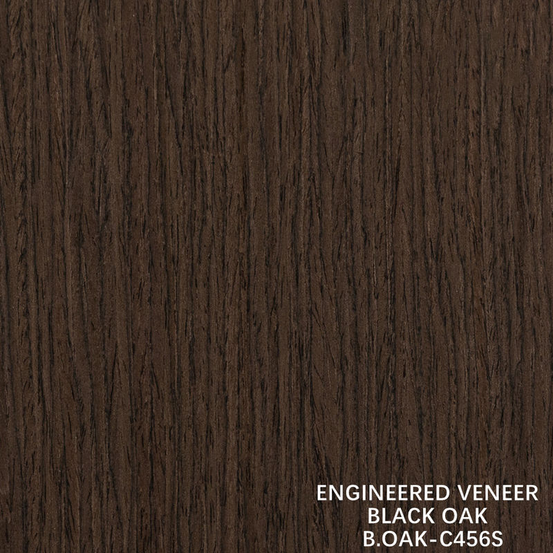 Edelfurnier aus technischem Holz, Schwarzeiche, gerader Maserung, geschnitten, gespleißt 1220mm B.OAK-C456S / 617S / 1180S / 1222S
