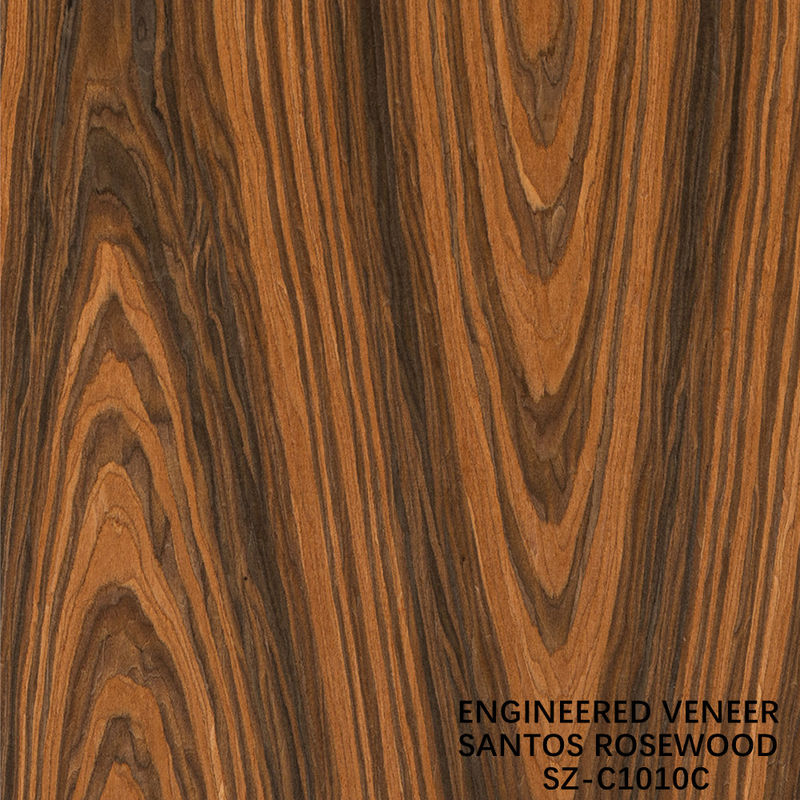 Laminate Santos Rosewood Holz Veneer Krone Korn Dicke kann angepasst werden 0,15-1,8 mm Für Für Schranken Gesicht