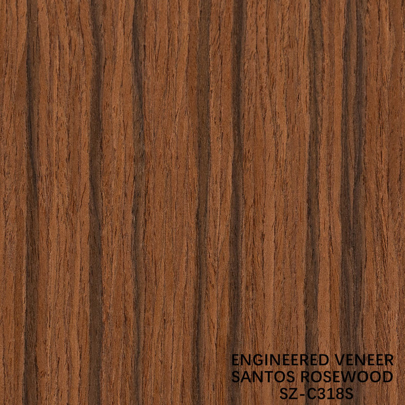 Ingenieur Santos Rosewood Holz Veneer Standard Größe 2500*640mm Grade A Für Für Innenausstattung Gesicht China Makes SZ-318C/318S