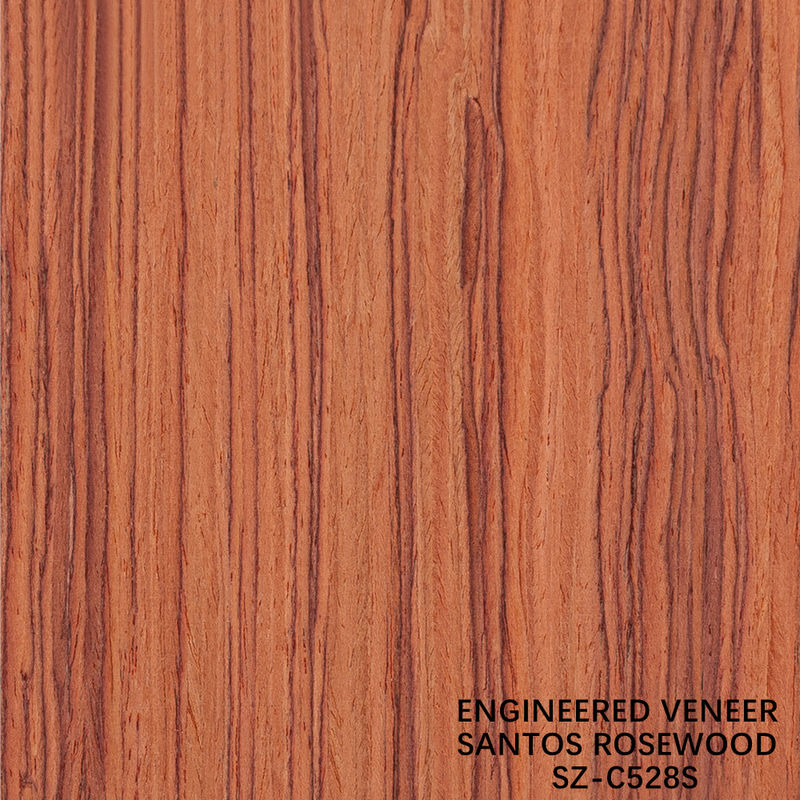 Fantasie Holz Veneer Santos Rosenholz von Menschen gemacht Veneer Blatt 2050-3200mm für Musikinstrument China Factory