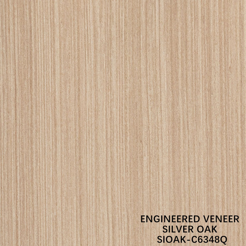Künstliche Holzfurniere Viertelschnitt Silberbirne Verlängerte Größe 3200mm Für Tür und Schrank