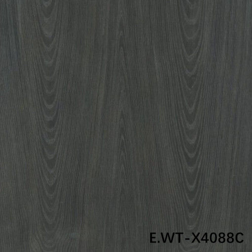 High-End-Werkholz Veneer Europäische Walnuss E.WT-X4088C Crown Cut Schwarz mit 0,15-0,55 mm für Türfabrik