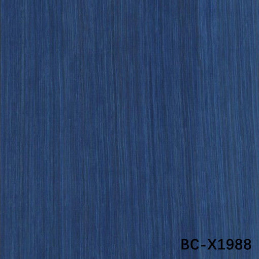 High-End-Wolzvernis Bule Classic BC-X1988 Gerade Korn gefärbt Farbe für Hoteldekoration Musterkopie