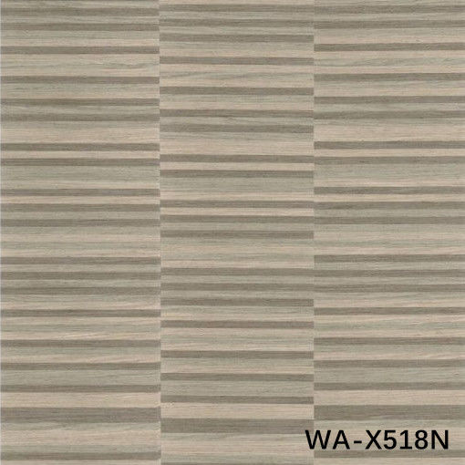 Unregelmäßige Textur Dicke 0,3 mm Vernis Braun Farbe für Hotel