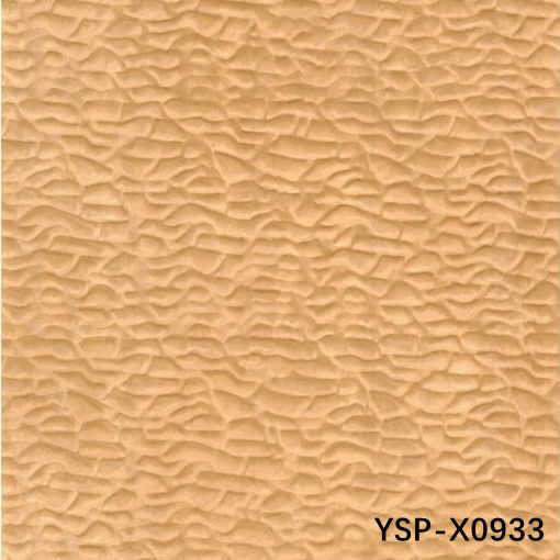 Gelber Kampfer Sapele Pommele High-End Holz Veneer Ungewöhnlich für Hoteldekoration