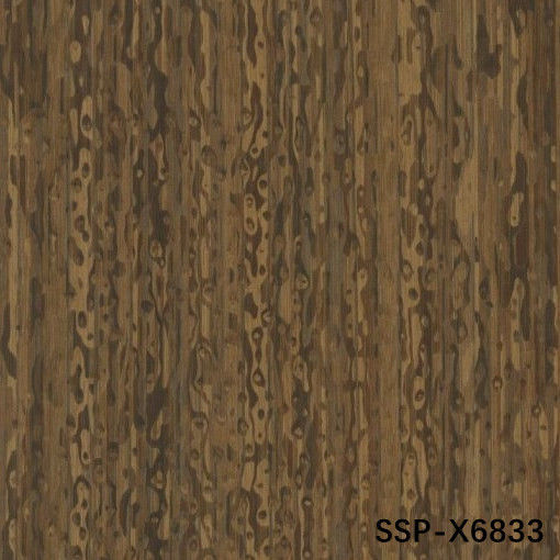 Rauchende Sapele Pommele Technisch gefertigte Eiche Veneer Dicke 0,18-0,6 mm Für Wandplatten