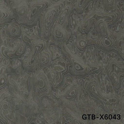 Simulation Holz Veneer Of Grey Tree Burl GTB-X6043 Verlängerte Größe 2850mm Fleeced Back Für Hotel Wandplatte