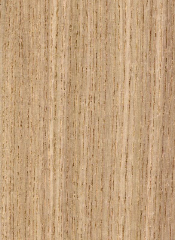 American White Oak Massivholzblatt Schnitt gerade für schicke Platte und gefärbt Veneer 0,45mm Dicke