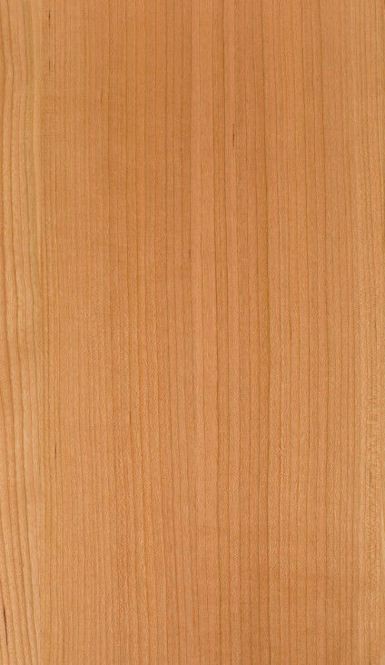 Natürliche amerikanische Kirschholz Veneerschicht Flachschnitt 2200-3200mm Normalgröße Für Möbeldekoration