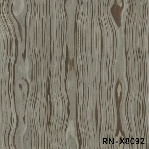 0,50 mm starkes Kunstfurnier in Holzoptik, römisch, für drei Blüten in gleicher Richtung, für Schrankfront X8092/X4092