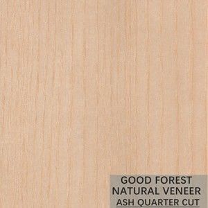 Natürliches ASH Wood Veneer Sheets Special-Korn besonders angefertigt für Türen