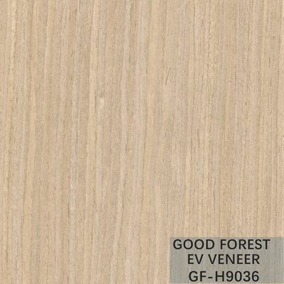 Ausgeführte Furnier-Blatteichen-gerades Korn-natürliche Farbe des Furnierholz-EV