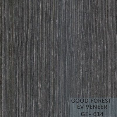 Hotel ausgeführtes Furnierholz-Aprikosen-Schwarz-Furnierholz-Blatt