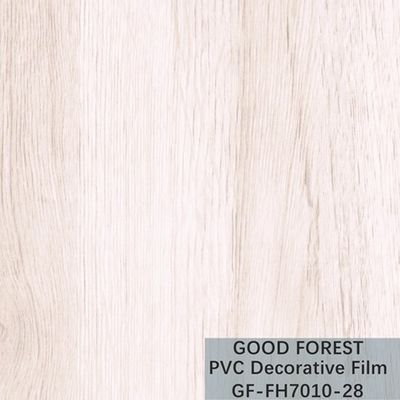 Wallboard weißer PVC-Film dekoratives 1260mm - 1330mm Breiten-hölzernes Korn