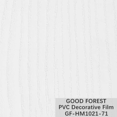 Blasen-Hart-PVC-Film-dekoratives hölzernes Korn-reine Farbe 71