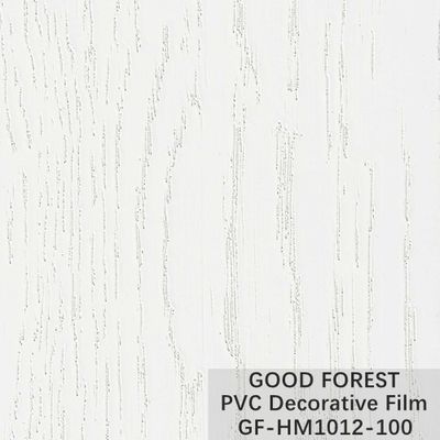 Art dekoratives der PVC-Blasen-Film-hölzernes Korn-reine Farbe100