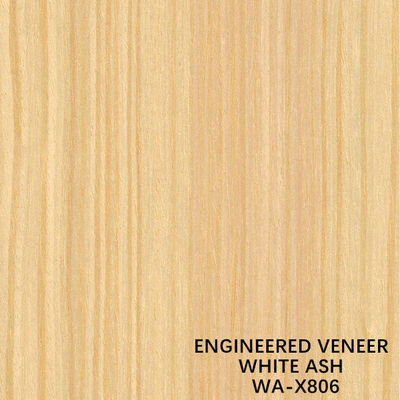 Wieder hergestellter dekorativer natürlicher Ash Wood Veneer mit Handwerkkünsten eines - Feinlinienkorn-X806