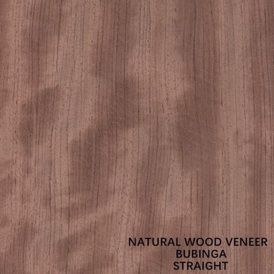 Gerade 0.5mm Afrika natürliches Bubinga Furnierholz für Möbel/Musikinstrumente
