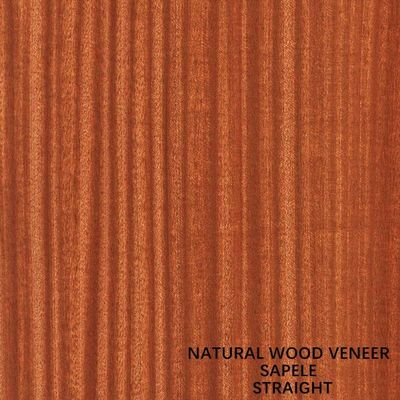 Viertel schnitt gerades natürliches Sapele Furnierholz Afrikas für Gesichter und Parkett