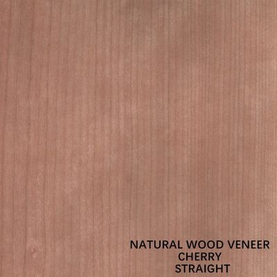 Gerades Korn Tür-Haut-amerikanisches natürliches Cherry Wood Veneer Quarter Cuts