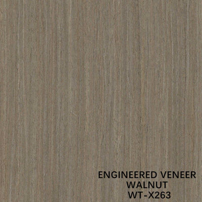0,15–0,55 mm dickes technisches Holzfurnier X263, viertelgeschnitten, feine Maserung für Türen und Fenster