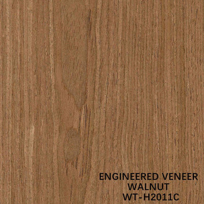 Manmade Walnussholz Veneer Fancy Veneer Krone Kornblatt Normal für Innenarchitektur Board 2500mm WT-H2011C