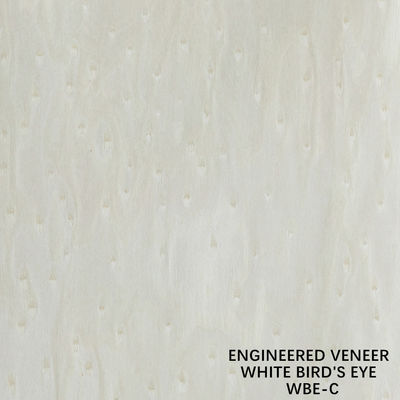 Unregelmäßige Textur Holz Veneer Burl und Wurzel Weiß Vogel Auge 2500-3100 mm Innenraum