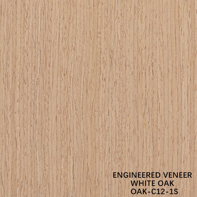 Simulation Holz Furnier Weiße Eiche 12-1s Gerade Korn 0,15-0,55 mm Zur Dekoration