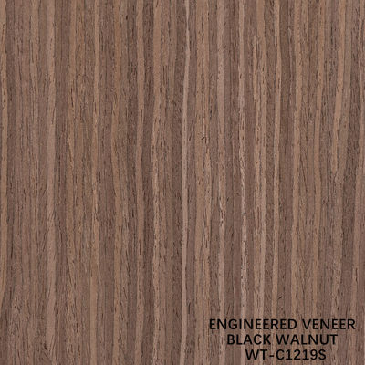 3100 mm Verlängerte Größe Walnussholz Veneer Viertel Schnitt Gerade Korn Für Tür Haut