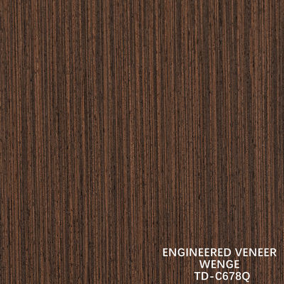 Holz-Fenirierschnitt Wenge-Viertelkorn
