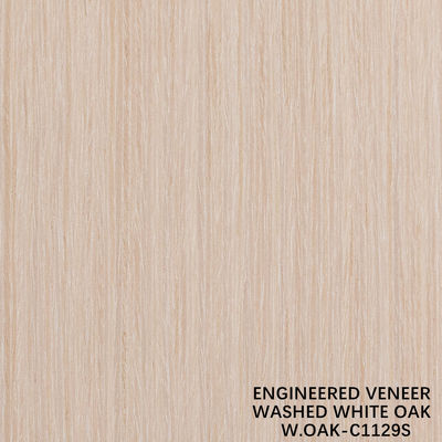 Gewaschenes Eichenholz Veneer 0,15-0,55 mm Dicke angepasst für Hotel und Heimdekoration China macht W.OAK-161S / 1129S / 1162C / 1607C