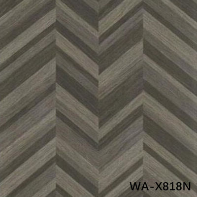Arrow Grain Dunkle Farbe Verarbeitete Holzfolie 0,5 mm-0,6 mm individuell