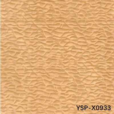 Gelber Kampfer Sapele Pommele High-End Holz Veneer Ungewöhnlich für Hoteldekoration